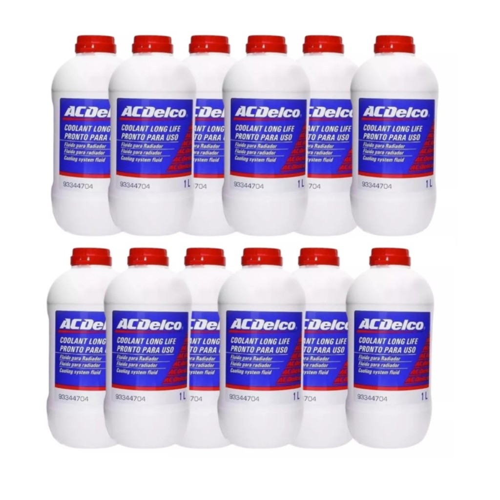 Kit 12 Aditivo Radiador Acdelco 93344704 em Oferta na Shopee