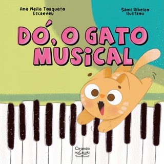 Livro Literatura infantil Dó, o gato musical em Oferta na Shopee