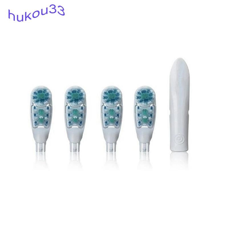 Cabeças De Escova De Substituição Duplas Sensíveis , 4 Unidades , Para 3733 4732 4734 Dentes Elétrica Rotativa , Fácil I