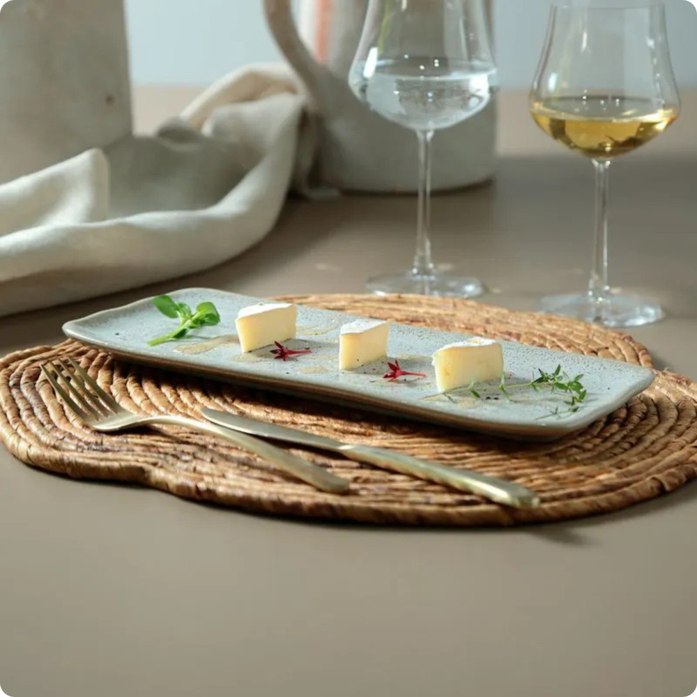 Travessa Retangular Média Orgânico Vanilla Porto Brasil — imagem 2 de 2