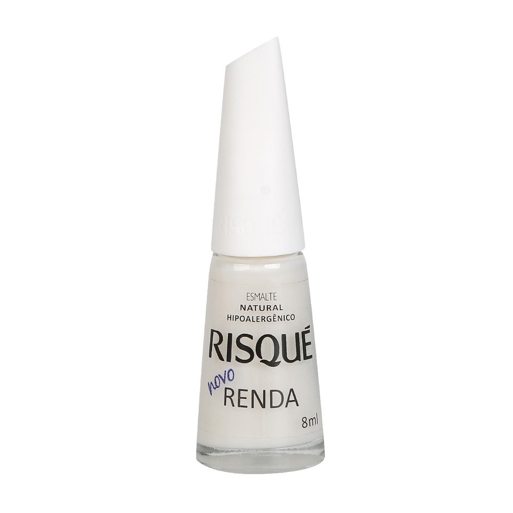 Esmalte Risqué Cremoso – Natural Renda 8 ml em Oferta na Shopee