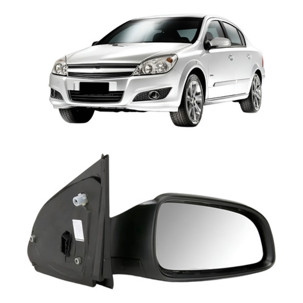 Retrovisor Vectra 2006 2007 2008 2009 Eletrico Preto Novo