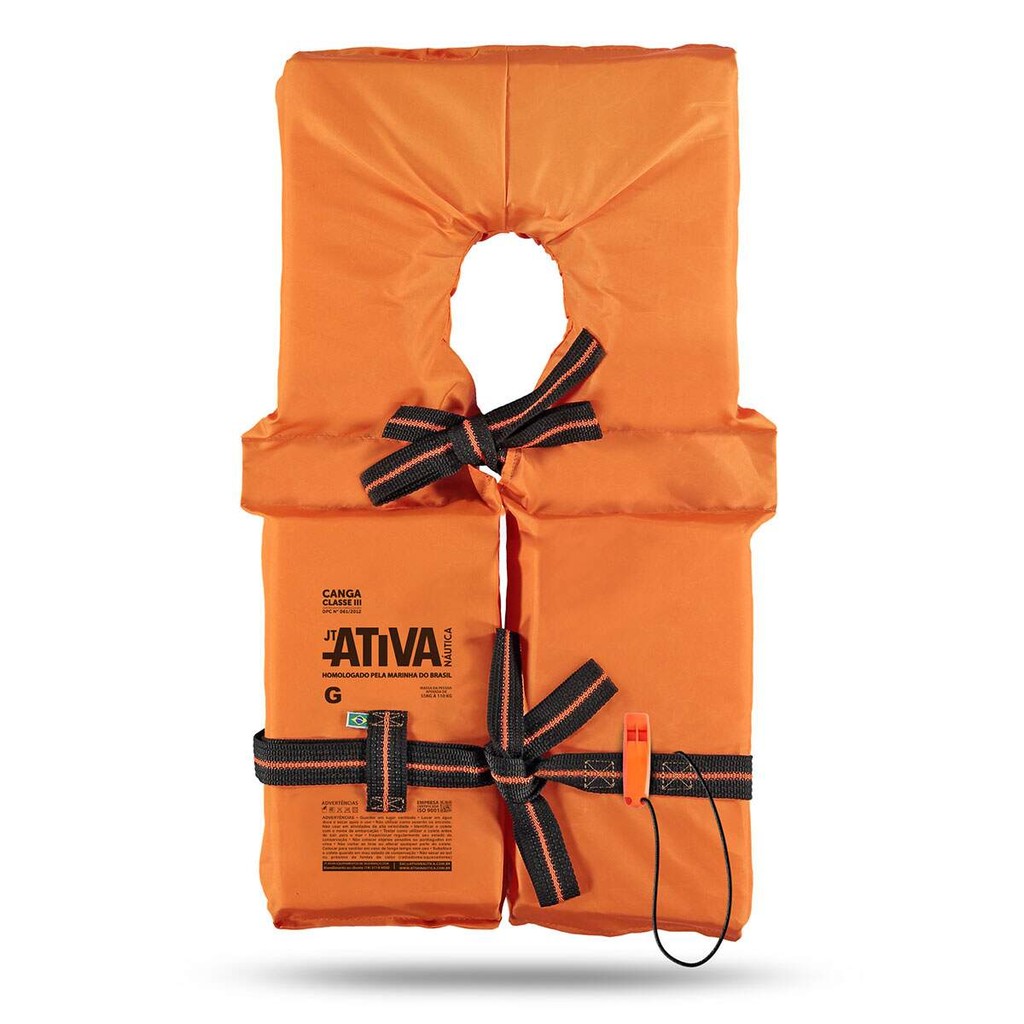 Colete Salva Vidas Ativa Canga Classe III G em Oferta na Shopee