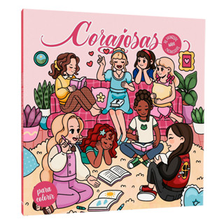 Livro Corajosas Para Colorir | As Princesas Nada Encantadas em Oferta na Shopee