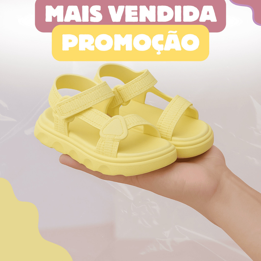 Sandália Baby Menina Antiderrapante Ideal para Escola e Brincar

 em Oferta na Shopee