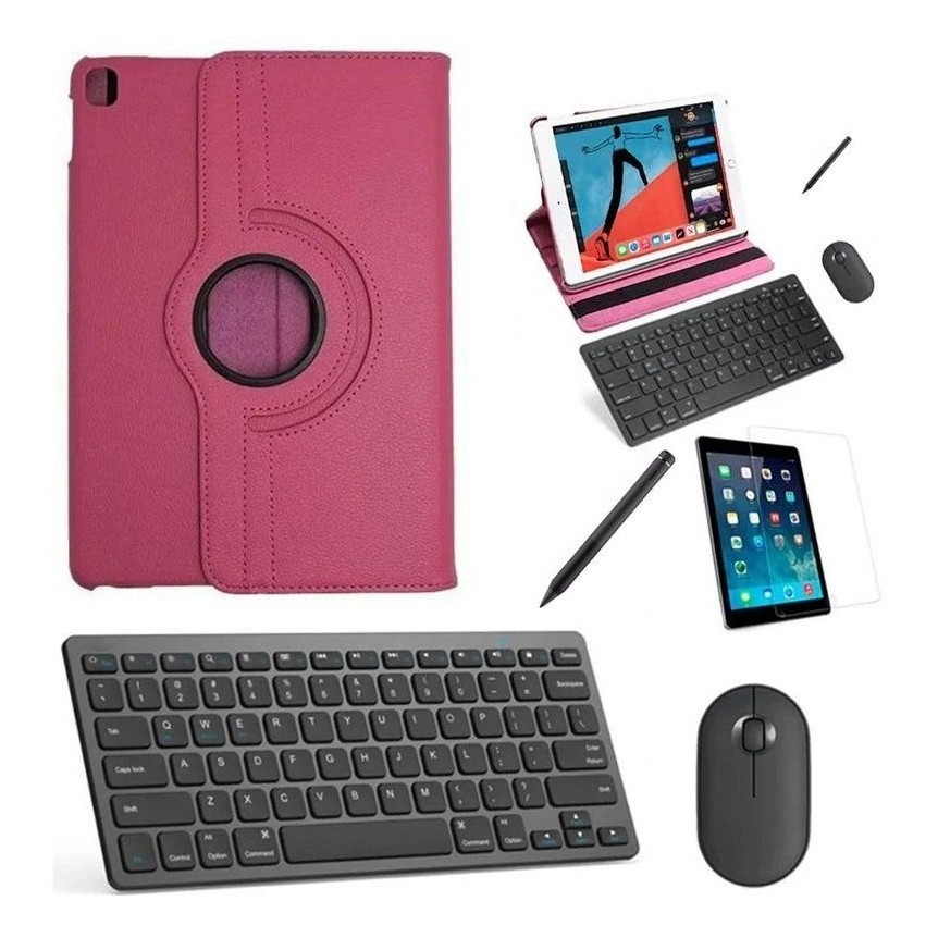 Capa 360 Rosa Tecl, Mou, Pel, Stylus P/iPad Air 5 10,9 2022