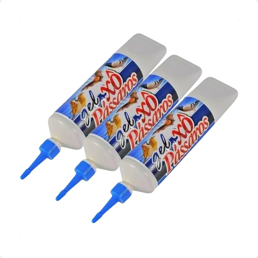 3 Afasta Repele Morcego Pombo Pardal Gel Xo Passaros 250g em Oferta na Shopee