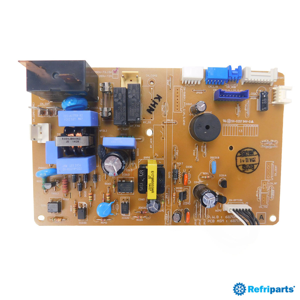 Placa Eletrônica Evaporadora LG - 6871A20665A Split Hi-Wall