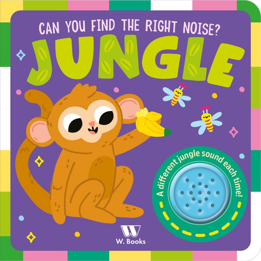 Livro Sonoro Jungle W.Books em Oferta na Shopee