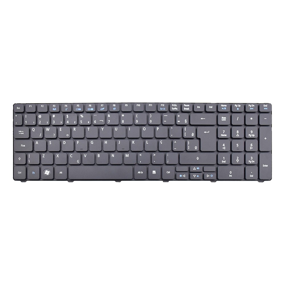 Teclado para Notebook Acer Aspire 5741-7840 | Preto ABNT2 - F3 WI-FI - Computers & Accessories