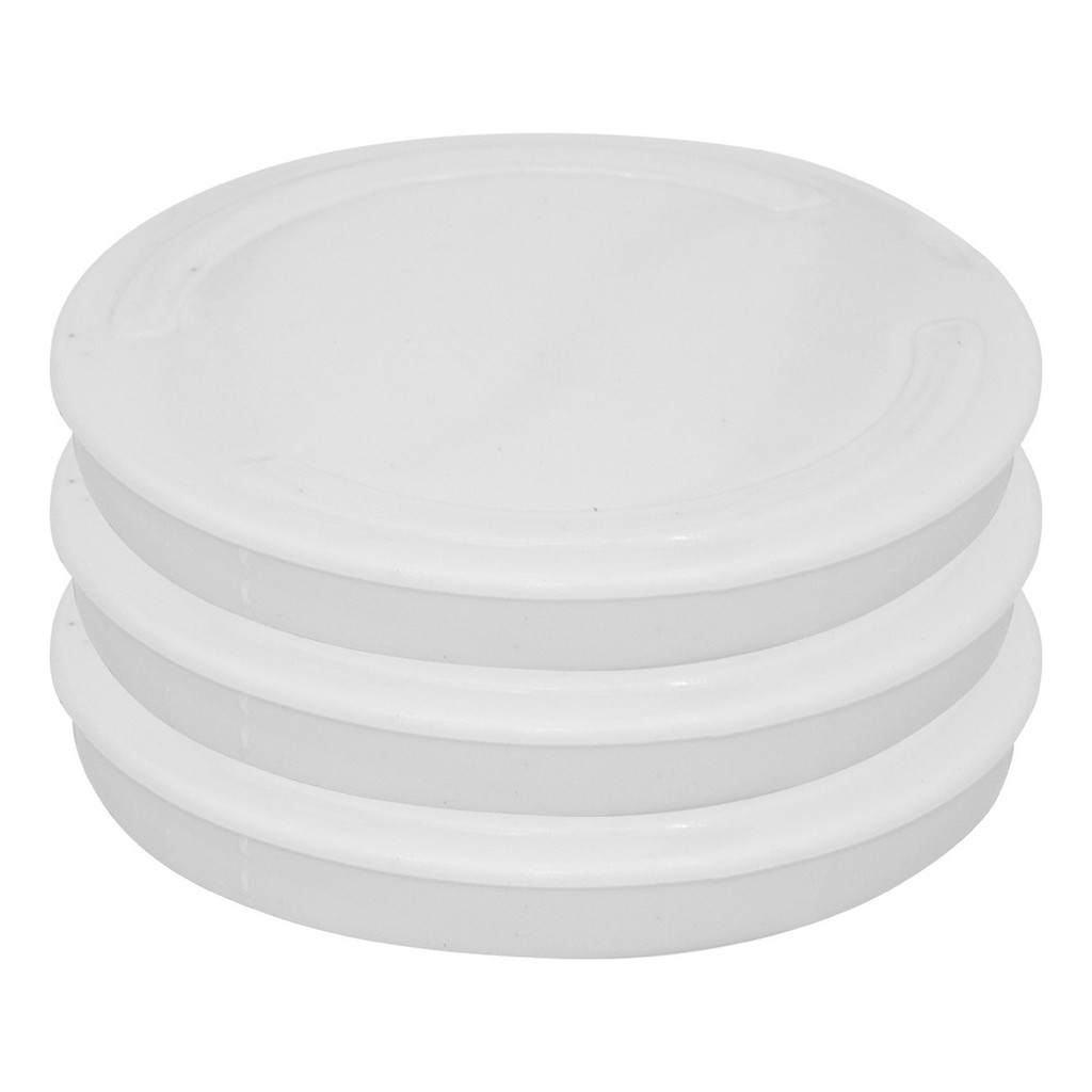 Kit 3 Tampa Cega Esgoto Cano Tubulação Pvc 100mm Vedação em Oferta na Shopee