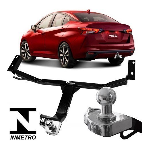 Reboque Engate Nissan Versa 2011 A 2021 Reforcel 500kg
