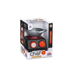 Fogão de Brinquedo Infantil Cozinha Completo Para Crianças Menina Chef Jr