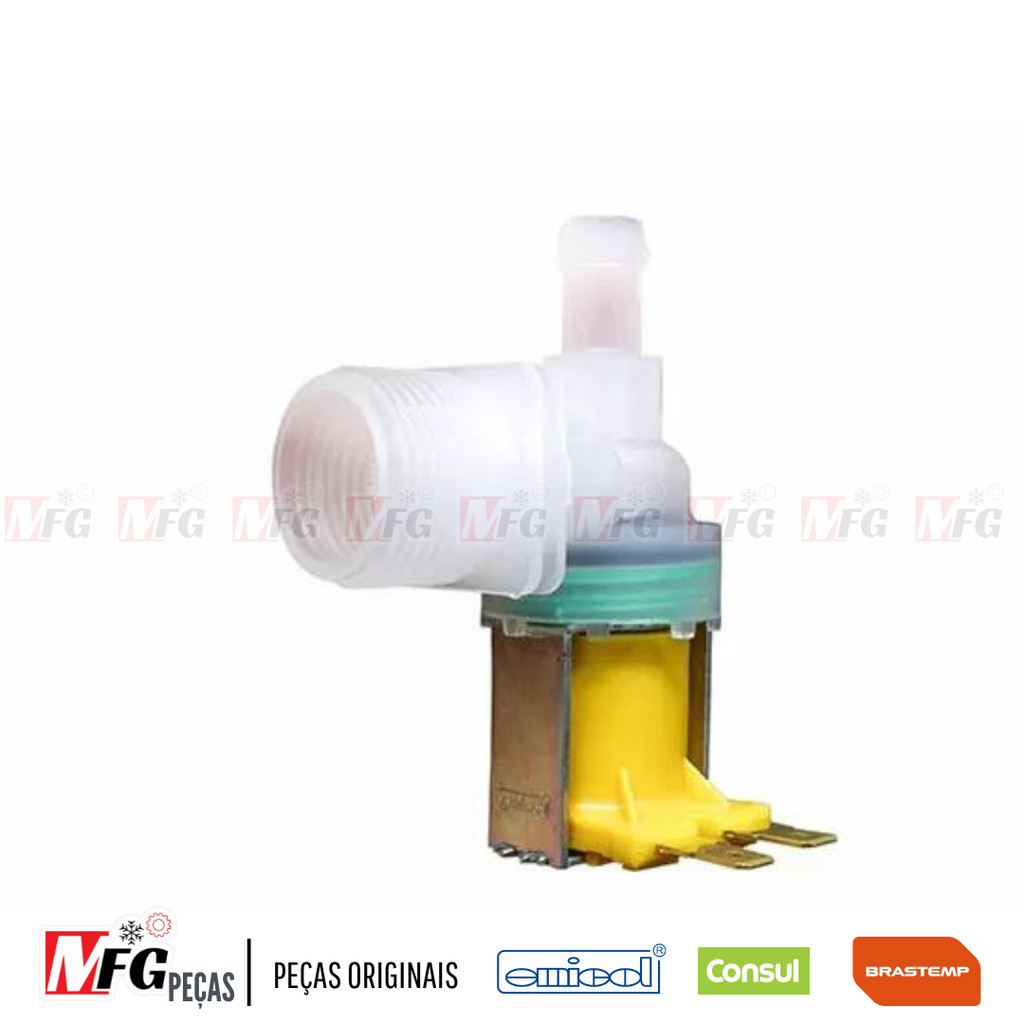 VALVULA SIMPLES ELECTROLUX LE08 127V EMICOL 97613510060