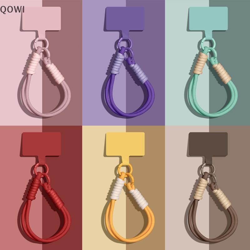 qo 1 Peça Saco Corrente Cordão Do Telefone Móvel Pingente Portátil Fácil De Transportar Pulseira Avançada Cor Sólida Cur