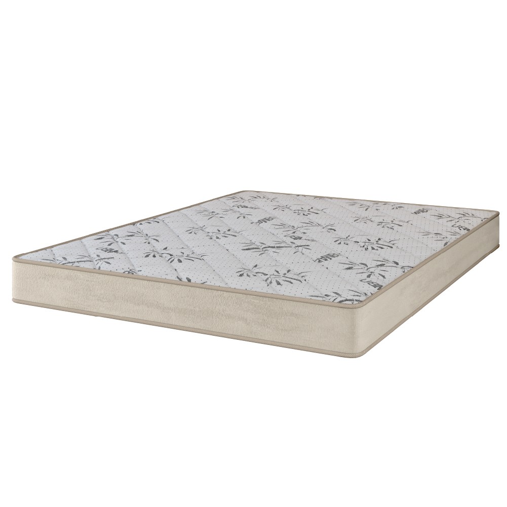 Colchão Casal Espuma 138x188x19cm Portobel Bege Egito - Suporta até 100kg por Pessoa - Home & Living