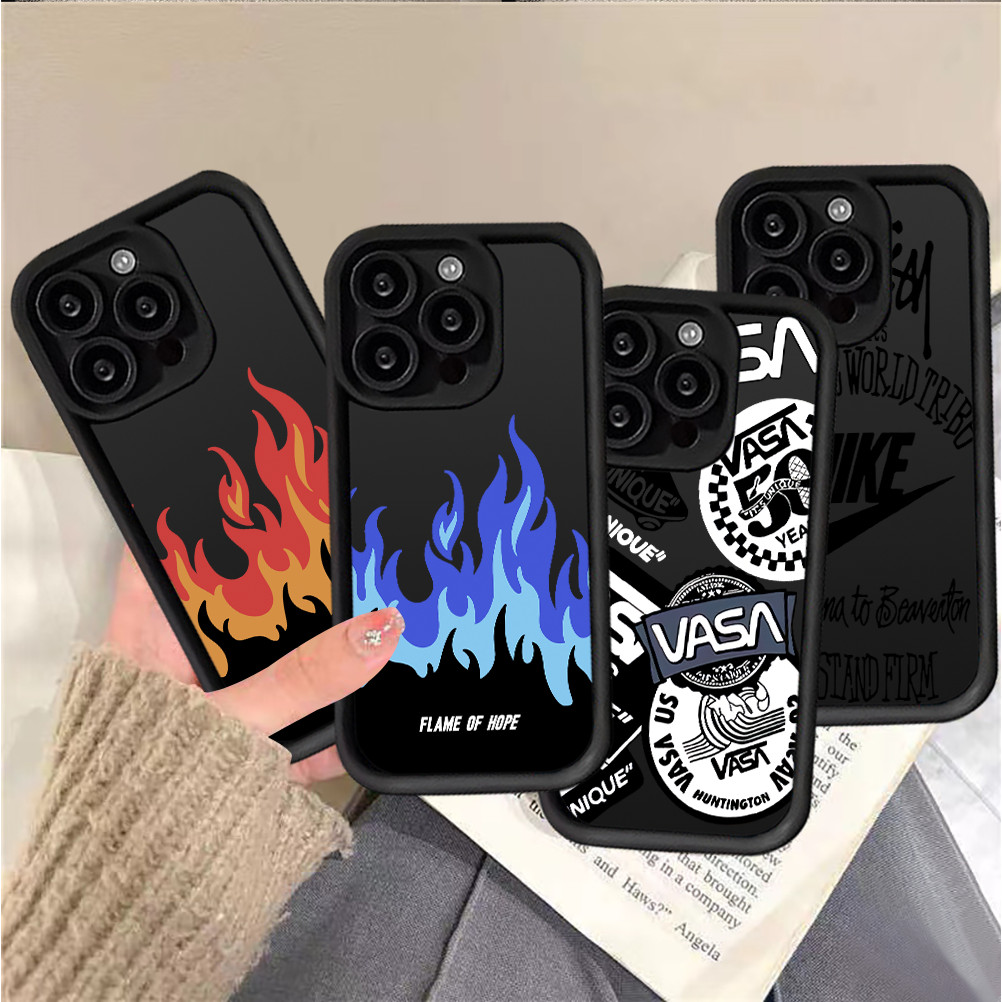 Graffiti Estilo Preto E Branco Caso Samsung S24 Ultra S24 Plus S23 S22 S21 M34 F34 A15 A14 A13 A55 A35 A54 S23