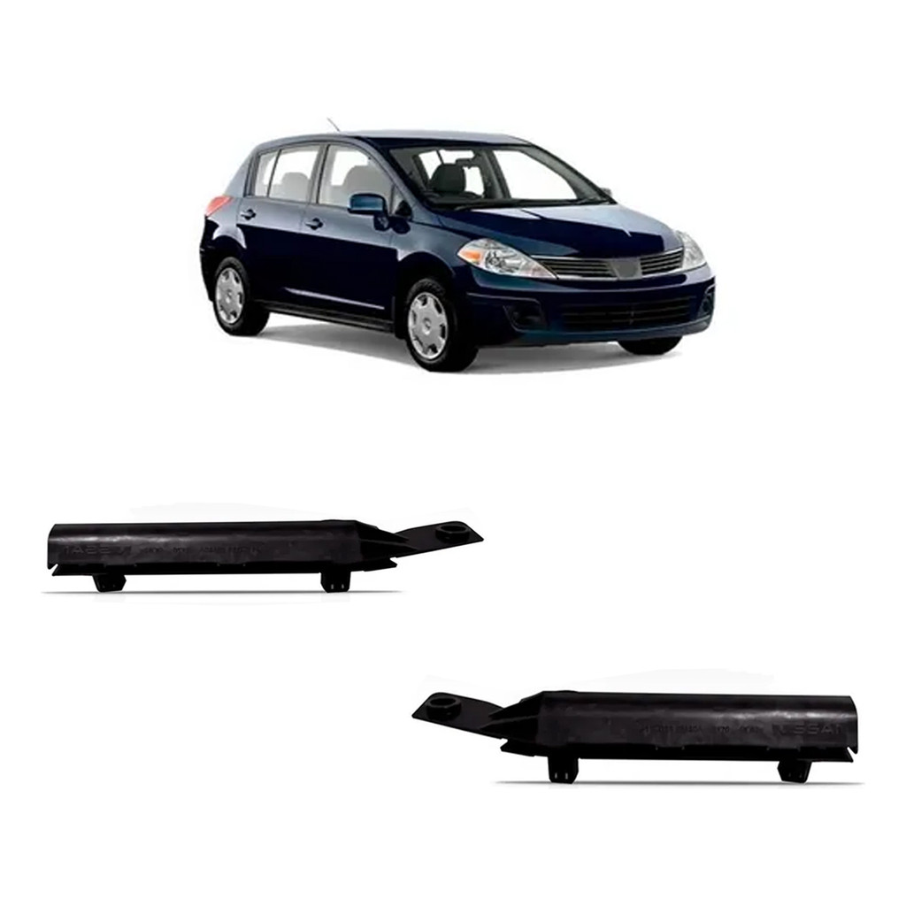 Suporte Parachoque Tiida 2007 2008 2009 2010 Par