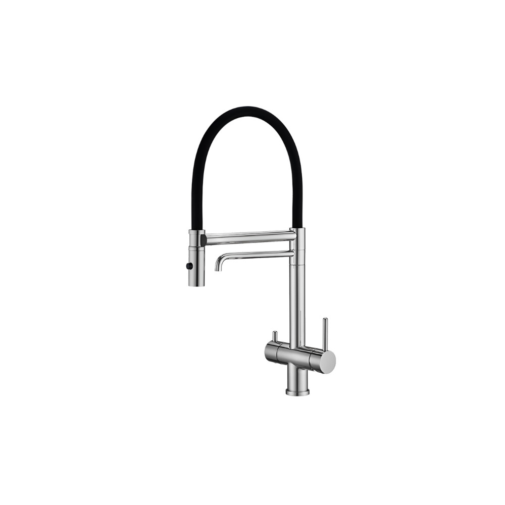 Misturador Monocomando Gourmet Com Saída Para Água Filtrada LorenSoft Lorenzetti Ref: 2262 N82