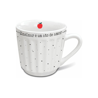 Caneca Canelada 150 ml Presente Dia dos Professores Ensinar Educador Ensino Frases Especial em Oferta na Shopee