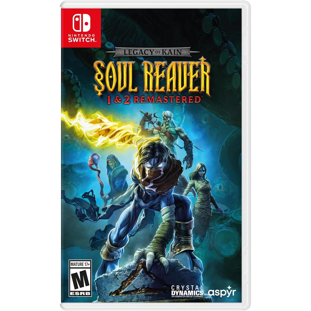 Legacy Of Kain Soul Reaver 1 and 2 Remastered Switch Midia Fisica em Oferta na Shopee