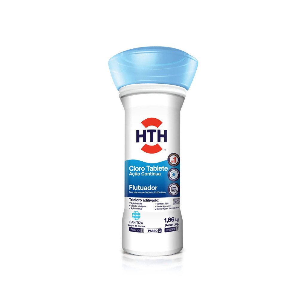 HTH Flutuador Purificador 1,66kg Liberação Lenta para Piscinas