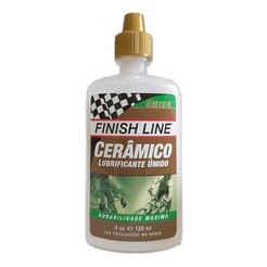 Lubrificante Corrente Bike Finish Line Cerâmico Úmido 120ml