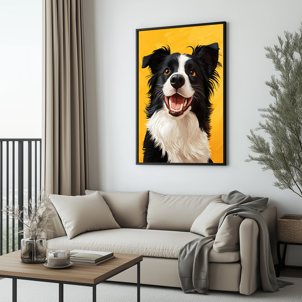 Border Collie Preto e Branco: Onde Comprar | BuscaProdutos