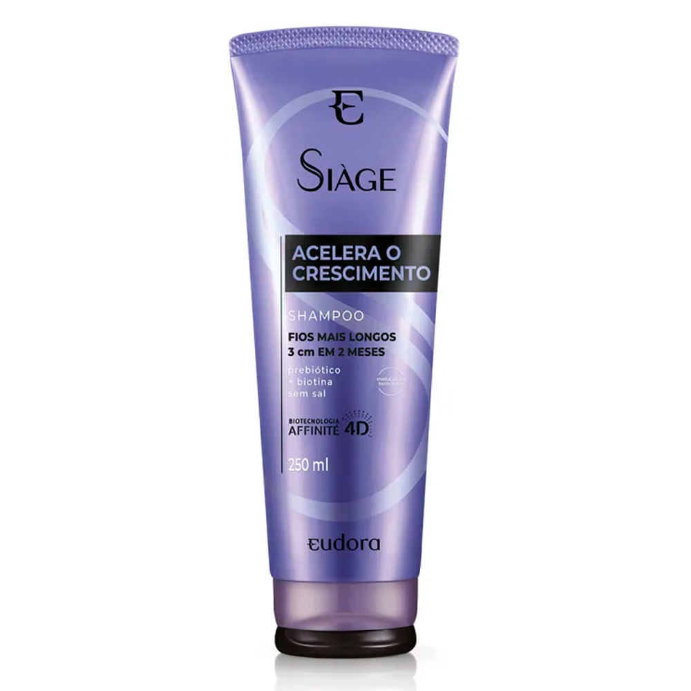 SHAMPOO EUDORA SIÀGE ACELERA O CRESCIMENTO 250ML
