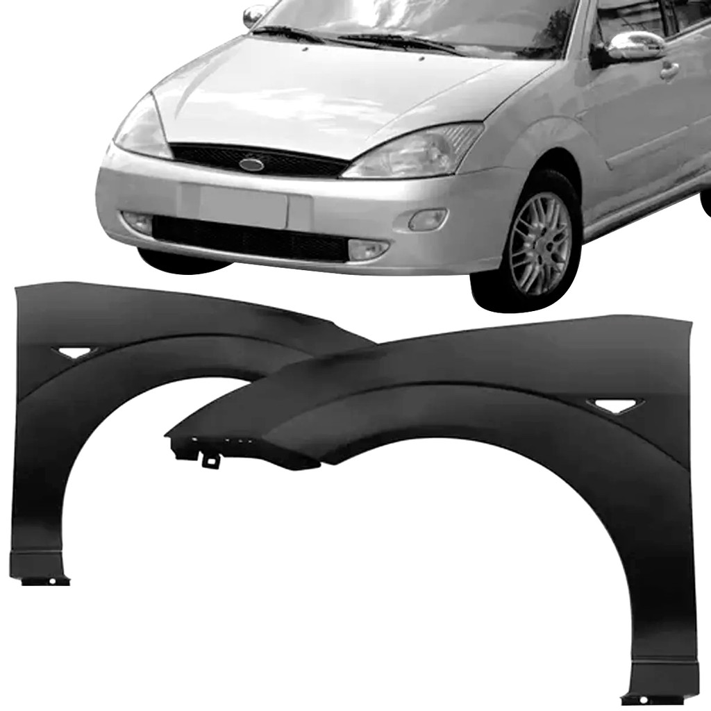 Paralama Dianteiro Focus 2000 2001 2002 2003 2004 2005 2006 2007 2008 Com Furo