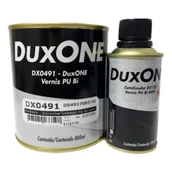 VERNIZ PU BI 0491+ CATALISADOR 0125 0,9L DUXONE