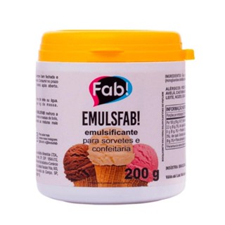 Emulsificante 600g FAB (Ideal Para Sorvetes e Confeitaria) - Emulsfab em Oferta na Shopee