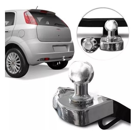 Engate Reboque Rabicho 700kg Fiat Punto 2007 2008 2009 2010 tOP