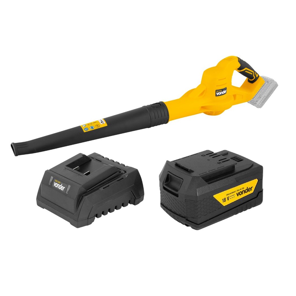 Soprador Folhas ISV1834 + Bateria 4Ah e Carregador Vonder em Oferta na Shopee