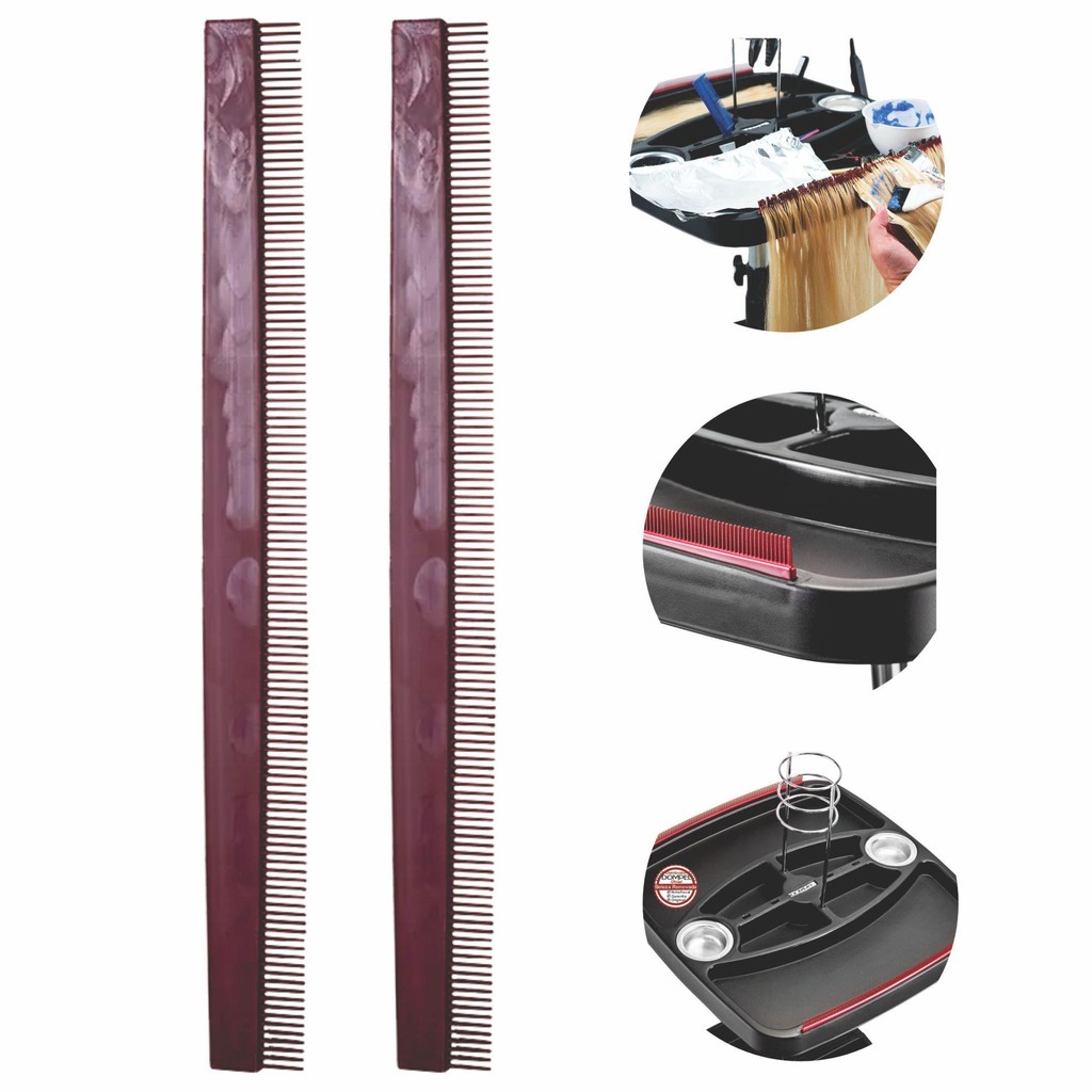 Pente P/ Mechas Car Mega Hair Cereja em Oferta na Shopee