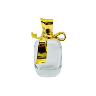 Frasco para Perfumaria de Vidro Com Válvula Spray e Tampa Laço Dourado – 60 ml - 1 unidade - Rizzo em Oferta na Shopee