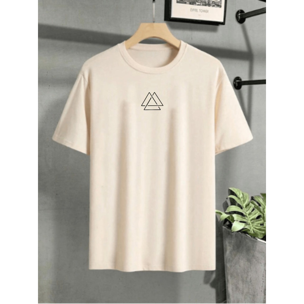 Camisa Camiseta Masculina Triangle Vulknut 100% Algodão Promoção Imperdível