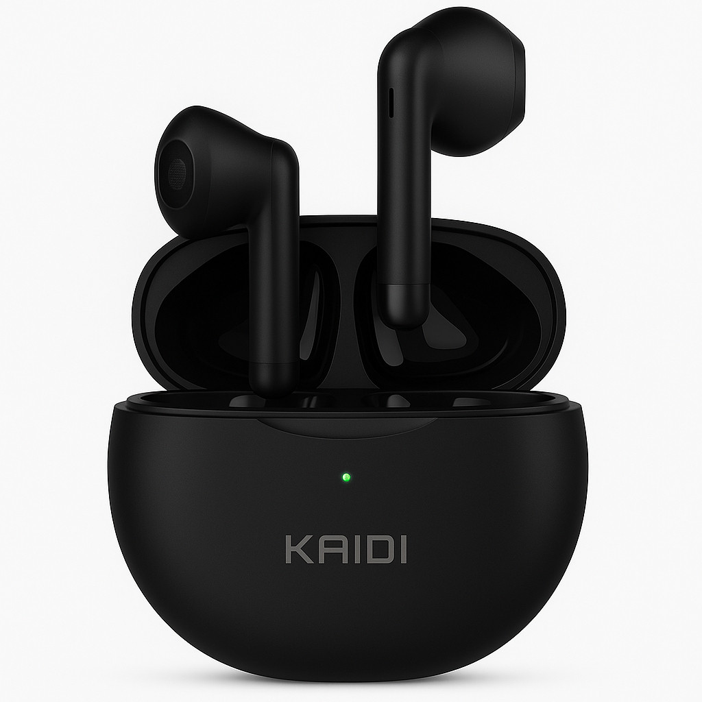 Fone de ouvido sem fio bluetooth 5.4 TWS kaidi KD-770 IPX4 prova agua em Oferta na Shopee
