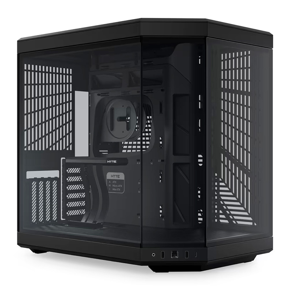 Imagem Gabinete Gamer Hyte Y70, mid Tower, s/ fans, Black - CS-HYTE-Y70-B