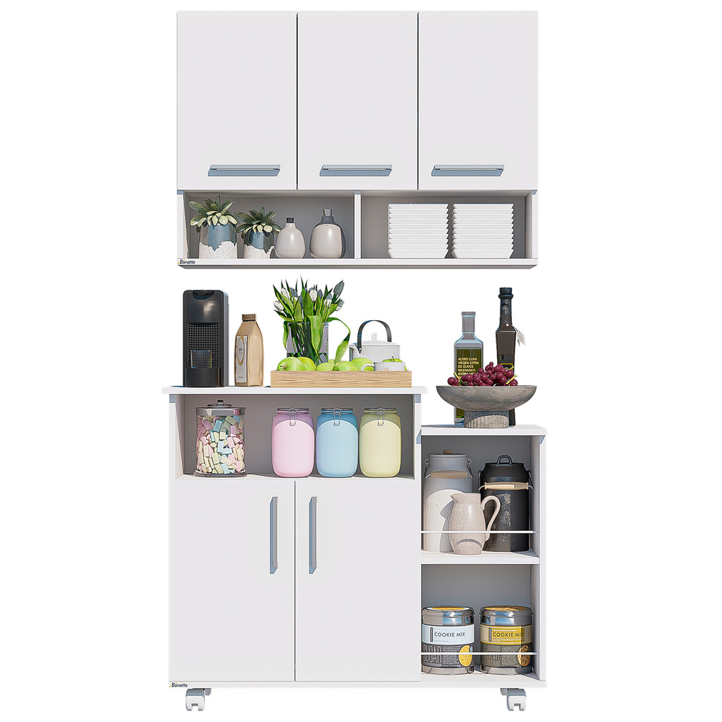 Armário de Cozinha Parede Completo: Onde Comprar | BuscaProdutos