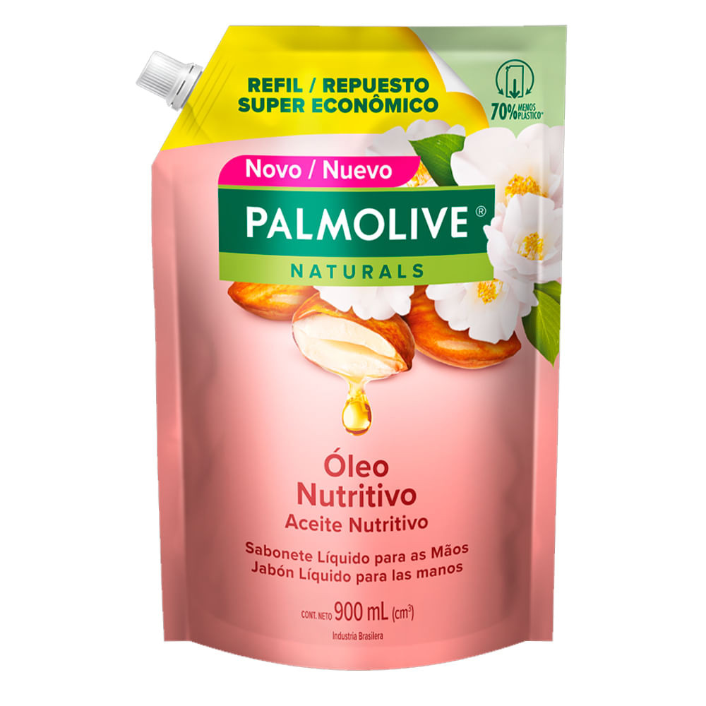 Sabonete Líquido Refil Palmolive Camelia 900ml - Beauty
