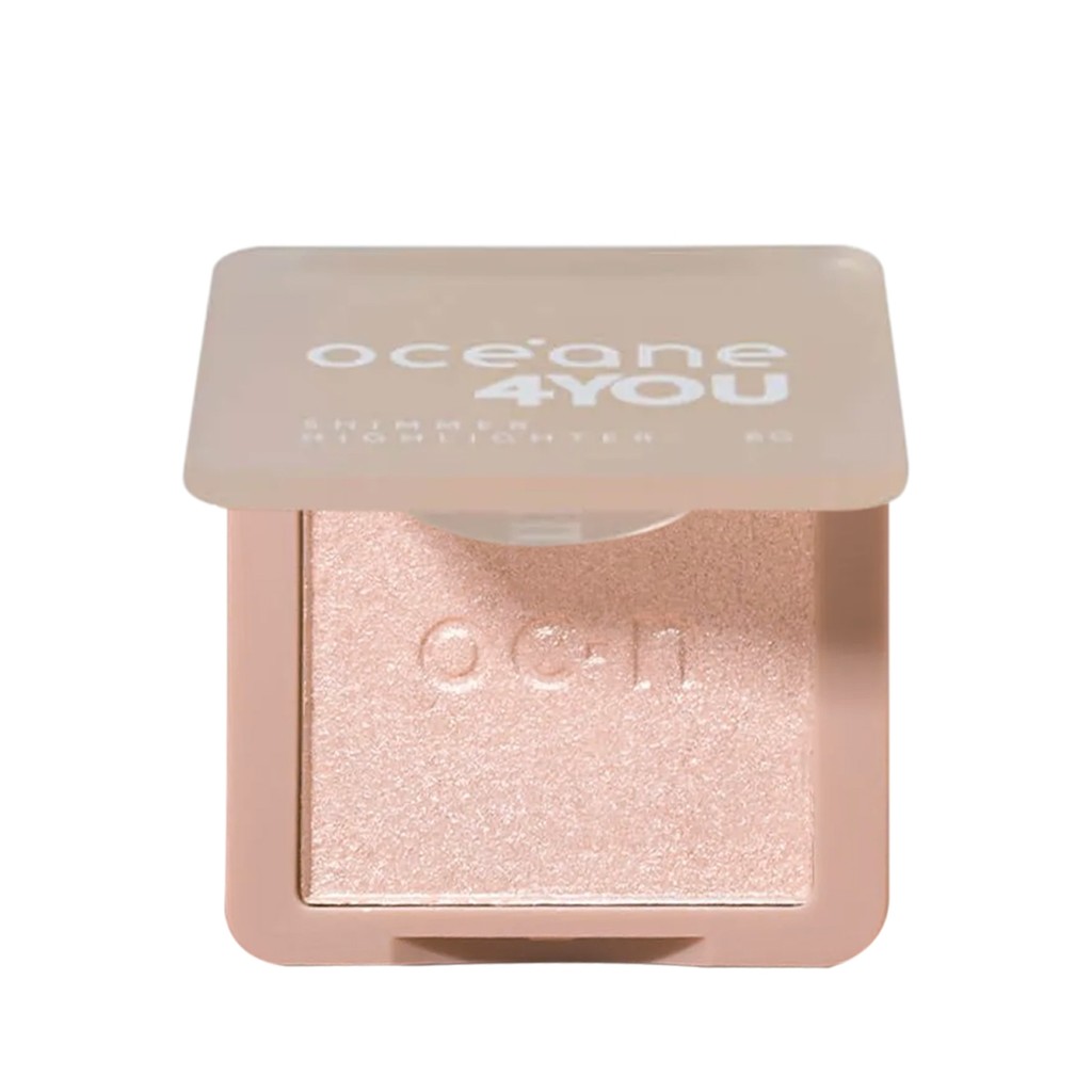 Océane 4you Shimmer Highlighter Rose - Iluminador em Pó 6g em Oferta na Shopee