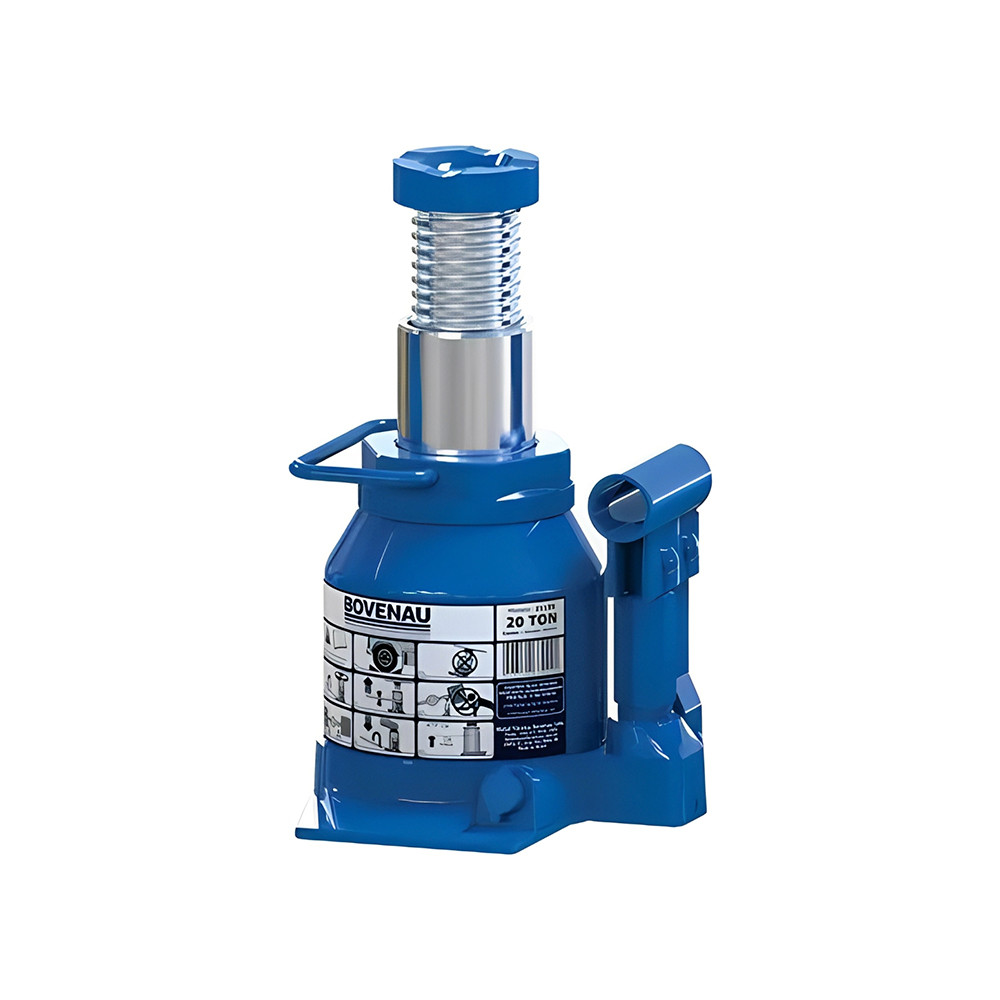 Macaco Hidráulico Tipo Garrafa MT 20 Toneladas com Alavanca Bovenau 21100 - MT20B em Oferta na Shopee