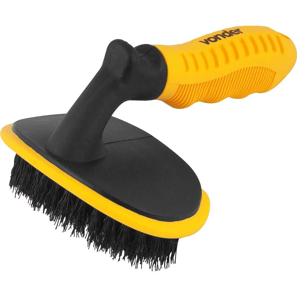 Escova De Cerdas Duras Para Limpeza De Pneus Vonder em Oferta na Shopee