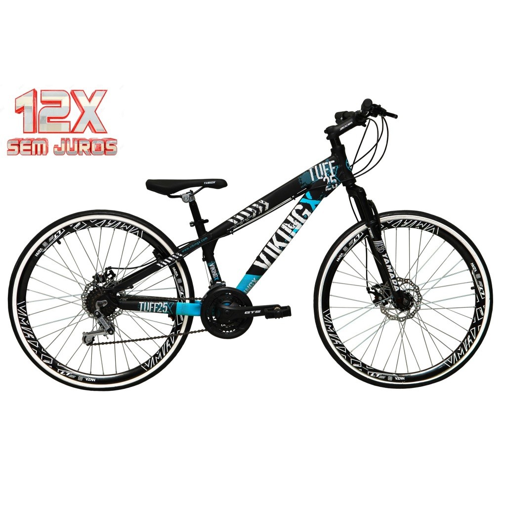 Bicicleta Aro 26 Vikingx Tuff X25 X30 X35 Downhill 21v Alumínio Freeride Freio Disco Vzan Vmaxx DH