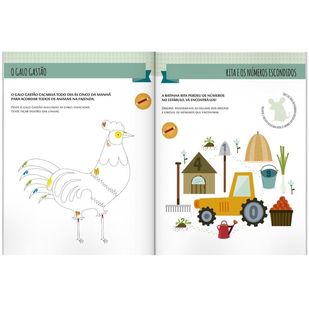 Escolinha Montessori | Meu Primeiro Livro de Atividades | Fazenda · foto 2