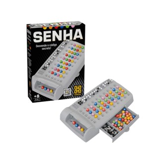 Jogo Senha Raciocínio Lógico Grow 8+ Anos Estratégia e Diversão 2+ Jogadores em Oferta na Shopee