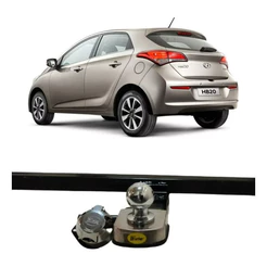 Engate Reboque Hyundai Hb20 Hatch 700kg Inmetro reforçado bOM