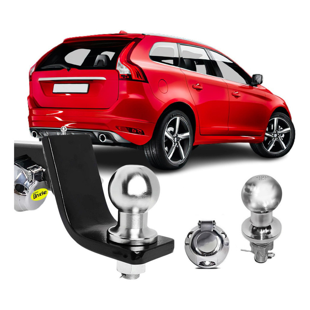 Engate Volvo Xc60 2009 2010 2011 2016 Removível 700kg Brucke Reforçado bOM