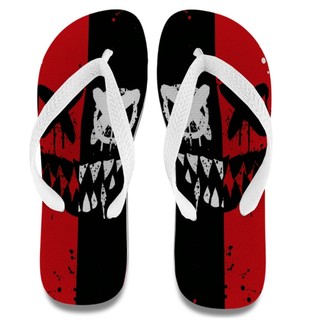 Chinelo Personalizado De Dedo Masculino Praia Verão Conforto Versatil Leve Estampado Rosto Riscado
